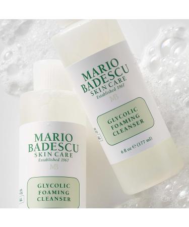 Mario Badescu Glycolic Foaming Cleanser 6 Fl Oz - For All Skin Types - Buy Online on GoSupps.com