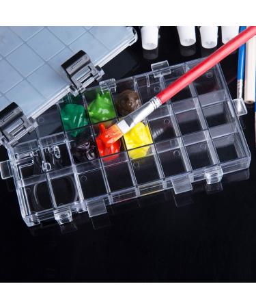 Joybest 24-Well Watercolor Palette Box - Airtight Leak Proof Travel Case for Watercolors, Acrylics, Gouache, and Oil Paints - Buy Online on GoSupps.com