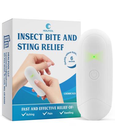 HEALPOOL Insect Bite and Sting Relief, Bugs Bite Mosquito Sting Treatment, Fast and Natural Relief from Itching and Swelling . Chemical Free for Pregnant Women and Children
