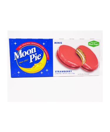Moon Pie Minis - Strawberry (110 Calories) 6 Ct.