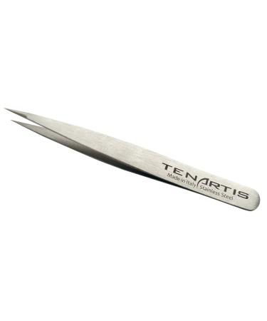 Pointed Hair Tweezers Stainless Steel - Tenartis Made in Italy