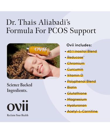 Ovii Ovarian Support for Women: Hormonal & Metabolic Balance Travel Bundle - 40:1 Myo-Inositol + Reducose + Vitamin D + Biotin - Supports Cycle Regularity & Healthy Ovulation & Healthy Metabolism - Buy Online on GoSupps.com