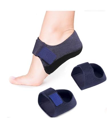 Heel cushion 2PCs gel heel protection made of silicone bandage for heel spur plantar fasciitis ideal for painful heels cracked heels