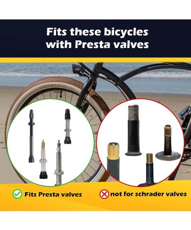 Presta Valve Cap 28-Pack - Multi-Color Anodized Aluminum Bike Tire Caps - Buy Online on GoSupps.com