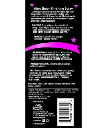 Espree High Sheen Finishing Spray - 12 oz | Eliminates Static, Adds Shine, Controls Flyaways - Buy Online on GoSupps.com
