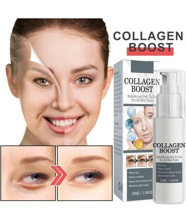  3Pcs Collagen Boost Advanced Collagen Boost Anti Aging Serum Collagen Boost Cream Collagen Boost Anti-Wrinkle Cream Collagen Booster for Face 30ML/1.05FL.OZ - Buy Online on GoSupps.com