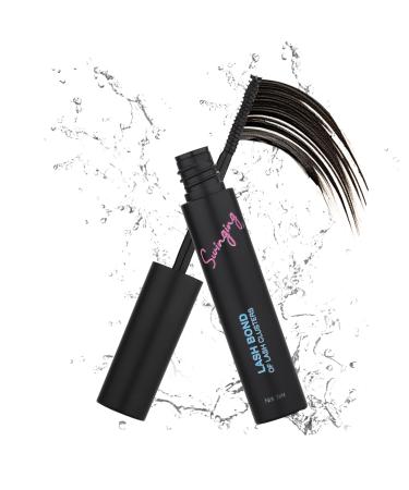 SWINGING Lash Clusters Glue Lash Bond and Seal for Individual Cluster Lashes DIY Eyelash Extensions Long Retention Waterproof Lash Bond Glue (Black 5ml) Lash Bond-black