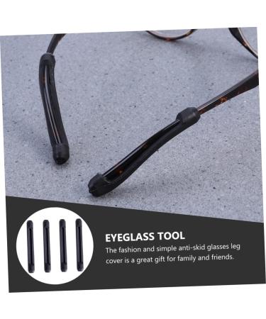 Buy Gleavi 10 Pairs Silicone Rubber Tube Glasses Handle - Glasses Cushion & Anti-Pebble Gel Hook - Comfort & Style for Eyewear - Buy Online on GoSupps.com