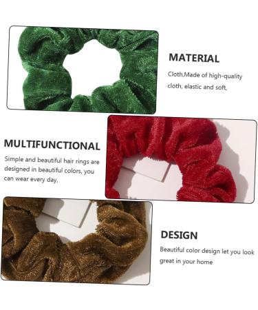 Beaupretty Christmas Hair Rope Christmas Hair Tie Womens Hair Bands Hair Accessory for Girls Stretch Headbands for Women Thick Hair Ties Girls Hair Ties Miss Elastic Band Fabric Elk - Buy Online on GoSupps.com