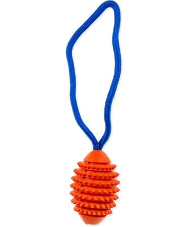 Karlie Ruffus Solid Rubber Aqua Football - 32 cm Orange | Durable Dog Toy for International Shipping - Buy Online on GoSupps.com
