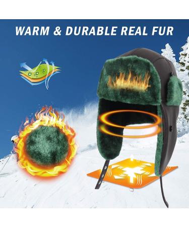 National Lampoon's Christmas Vacation Cousin Eddie Winter Trapper Hat - Black Faux Fur Hat with Ear Flap for Men and Women - Buy Online on GoSupps.com