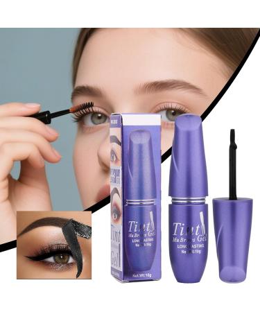  G n rique Eyebrow Gel Tint Peel Off Transfer-Proof Brow Colour Semi Permanent Makeup Waterproof Long-Lasting Formula Smudge Resistant Finish 10 g Tube Ideal for Women 2.5 x 2.5 x 9.6 cm - Buy Online on GoSupps.com