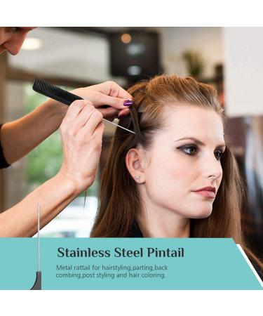 Oneleaf 10PCS Professional Styling Comb Set for All Hair Types & Styles - Black - Buy Online on GoSupps.com