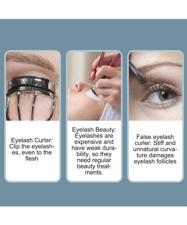 Electric Eyelash Curler - Eye Lash Heating Curler Rechargeable - Electric Curling Tool Eyelash Device for Beauty Salon Business Trips Home White - Buy Online on GoSupps.com