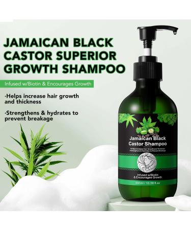 Jamaican Black Castor Oil Shampoo & Conditioner Set | Strengthen & Restore | 10.56 fl. oz | Hair Growth Gift Set - Buy Online on GoSupps.com