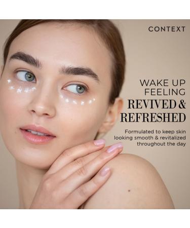 CONTEXT SKIN Collagen Eye Cream 3-in-1 formula with collagen coffee & niacinamide for lightweight hydration supports a smoother refreshed under-eye appearance 0.88 fl oz - Buy Online on GoSupps.com