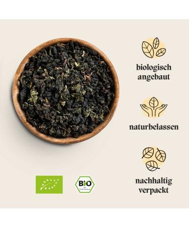 Buy Teegeschwister Organic Oolong Anhui - Mild Loose Leaf Semi-Fermented Tea | 100g International Shipping - Buy Online on GoSupps.com