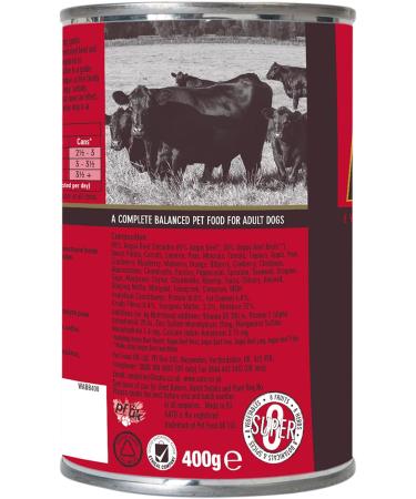 AATU Dog 90/10 Wet Dog Food - Angus Beef 6x400g - Grain-Free & High Protein - Buy Online on GoSupps.com