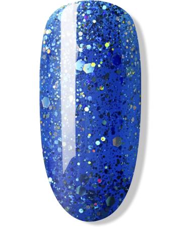 Bluesky Gel Nail Polish Sea Blue Mini BLZ03 Blue Cobalt Long Lasting Chip Resistant 5 ml Requires Drying Under UV LED Lamp - Buy Online on GoSupps.com