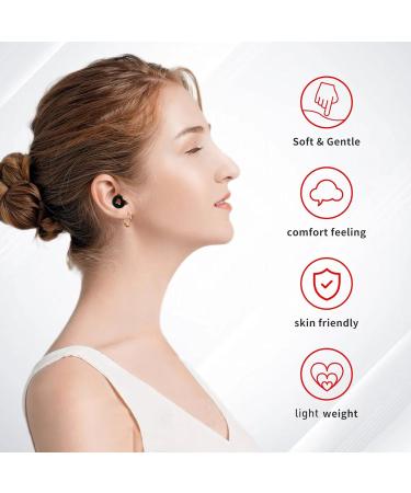 Ultra Comfort Ear Plugs - High NRR 27 dB for Sleep Study Travel & Concerts | 3 Sizes (S/M/L) | Black - Buy Online on GoSupps.com