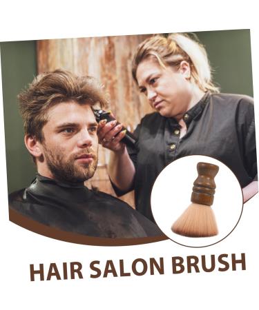 Premium Wooden Hair Cutting Brush - Bristle & Beard Cleaning Brush | Barber Tool for Broken Hair - Buy Online on GoSupps.com