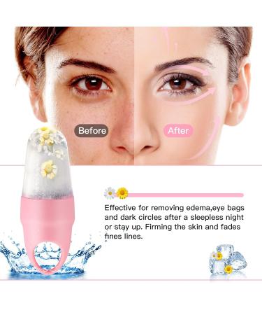 AKARY Ice Roller for Puffiness & Dark Circles | Facial Beauty Tool & Gua Sha Massage | Silicone Ice Mold | Skin Care Essential - Buy Online on GoSupps.com