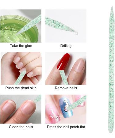 Nail Care Sticks Nail Drilling Dead Skin Removal Disposable Nail Cuticle Pusher for Home Use for Nail Salon(green) - Buy Online on GoSupps.com