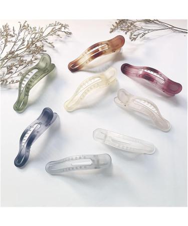 Duckbill Clip Large Size Clear Hair Clips Ladies Hair Clips Headdress Hair Accessories (Color : 0249-7) - Buy Online on GoSupps.com