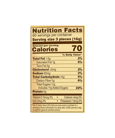 Werther's Original Hard Caramel Candy 34 Oz - Family Size Bag - Buy Online on GoSupps.com