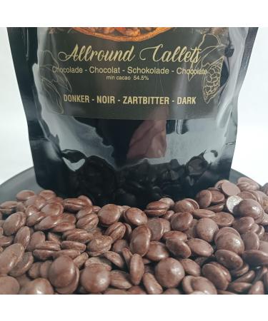 Legendary - it's all about beans married with Callebaut CALLETS NOIR 250 gr - Original pastilles Belgian chocolate drops for fondue fountains couverture. drinking cocoa and more Dark - Buy Online on GoSupps.com