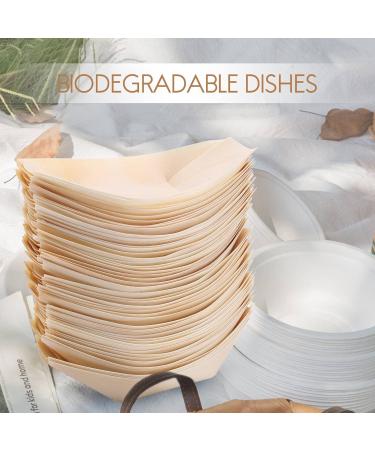 Vklopdsh 50 x Snacks - Biodegradable 11 cm x 6.5 cm - Buy Online on GoSupps.com