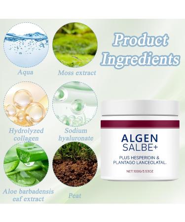 Seaweed Cream Against Varicose Veins Seaweed Cream Against Varicose Veins Cream Against Varicose Veins Refreshing and Relaxing Swollen and Tired Legs for All Skin Types - Buy Online on GoSupps.com