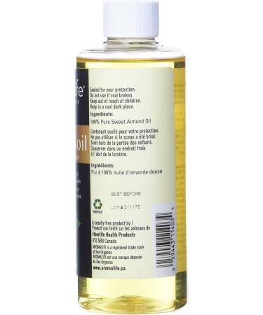 Aromalife Almond Oil Cold-Pressed 250-Milliliter - Buy Online on GoSupps.com