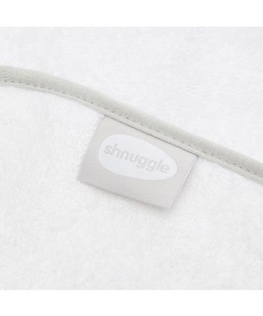 Shnuggle Baby Wash Cloths White | 3 Pack Bamboo Cotton Cloths | Ultra Soft & Gentle | 26x26cm | Sensitive Skin Friendly - Buy Online on GoSupps.com