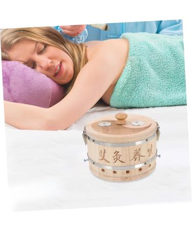Frcolor Box Moxibustion Case - Premium Wooden Moxa Burner Housing for Scalding Protection | International Shipping Available - Buy Online on GoSupps.com