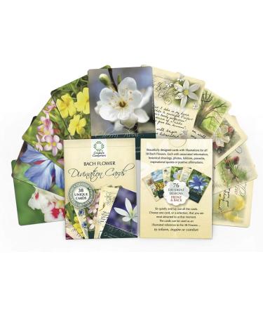 Creature Comforters Bach Flower Divination Cards Pack 38 Beautiful illustrations proverbs quotes affirmations - Buy Online on GoSupps.com