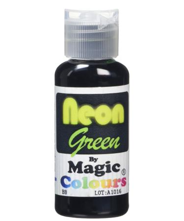 Magic Colours Neon Effect Sugarcraft Paste Green 32 g