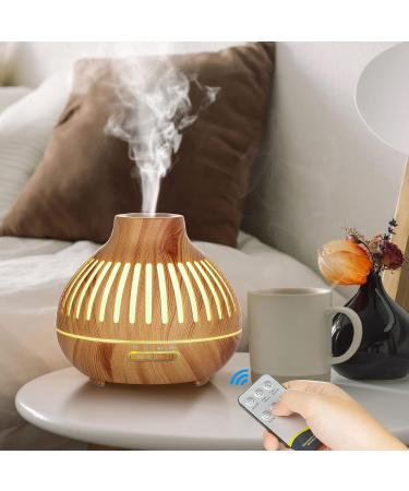 Czemo Aroma Diffuser 400ml - Ultrasonic Humidifier & Fragrance Lamp with Remote Control | 14 Colors LED for Yoga Office & Bedroom - #1 Aromatherapy Device - Buy Online on GoSupps.com
