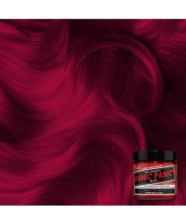 Manic Panic Vampire's Kiss 118ml - Vegan Cruelty-Free Red Semi-Permanent Hair Dye | Classic Creme - Buy Online on GoSupps.com