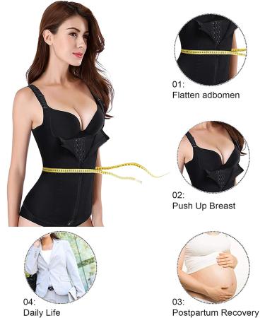 Maternity Support Belt Postpartum Waist Trainer Shapewear Recovery - Black Large - Buy Online on GoSupps.com