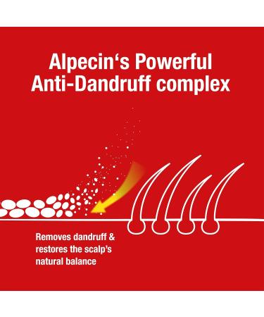  Alpecin Alpecin Anti-Dandruff Shampoo 6 x 250 ml | Effectively eliminates and prevents dandruff | Men's hair care made in Germany - Buy Online on GoSupps.com