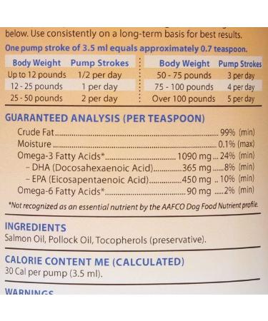 Grizzly Omega Health for Dogs & Cats | Wild Salmon/Pollock Oil Omega-3 Blend 16 oz - Buy Online on GoSupps.com