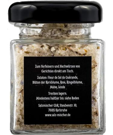  Salzmischer Elegant gift set with 2 x 35 g Ayurveda and salt flowers salt mix perfect gift idea (set 2: Ayurveda flowers) - Buy Online on GoSupps.com