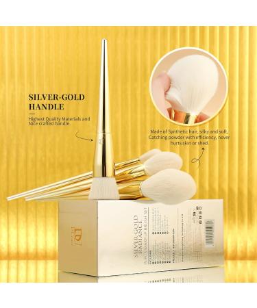 Ducare 15-Piece Makeup Brush Set with Luxury Holder | High-Quality Synthetic Brushes for Foundation Rouge & Eyeshadow | Perfect Gift Set - Buy Online on GoSupps.com