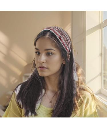 VOCOSTE Wide Headbands for Women Wide Bohemia Headbands Assorted Color - Buy Online on GoSupps.com