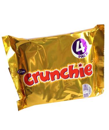 Cadbury Cadbury Crunchie Chocolate Bar (4 x 32 g) 128 g