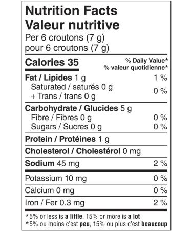 Boulangerie Grissol Croutons Classic Style Garden Herb - Add Delicious Flavour and Crunchy Texture to Your Salads and Soups 135g Unit Pack - Buy Online on GoSupps.com