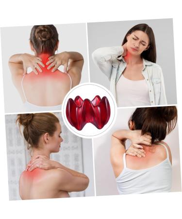 Buy Minkissy Gua Sha Massage Tool - 2-Piece Red Facial & Body Muscle Massager Board for Deep Tissue Relief | International Shipping Available - Buy Online on GoSupps.com