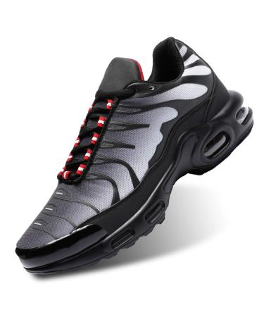 Socviis Men's Fashion Sneaker Air Running Shoes for Men Athletics Sport Trainer Tennis Basketball Shoes 6.5 Grey