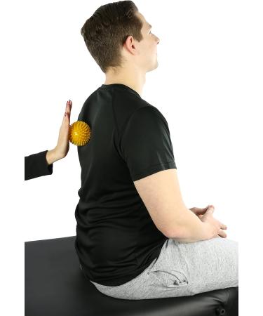 Buy CanDo 8 cm Yellow Massage Ball Hedgehog & Knobbly Ball for Relaxation & Therapy | International Shipping Available - Buy Online on GoSupps.com